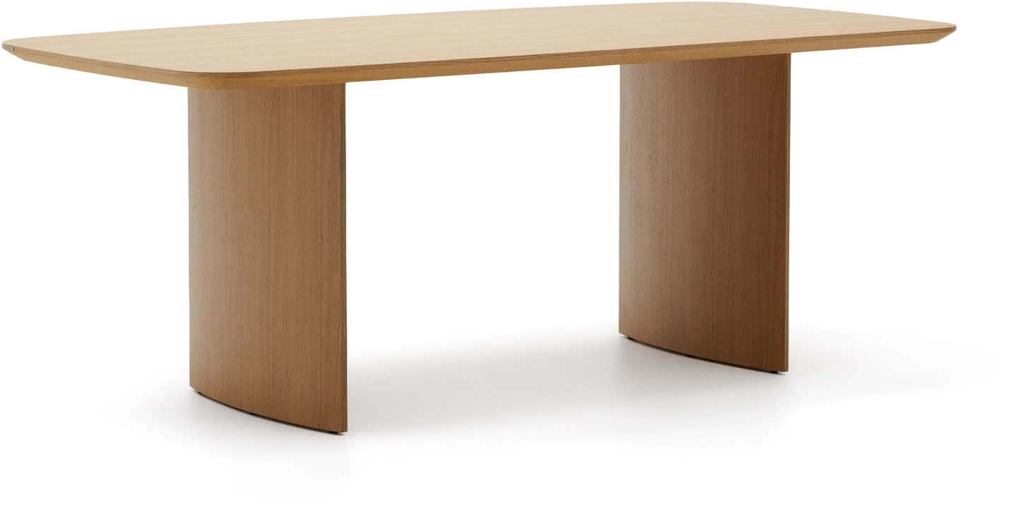 Kave Home Litto Spisebord i Egetræ - Natur 200x100 cm