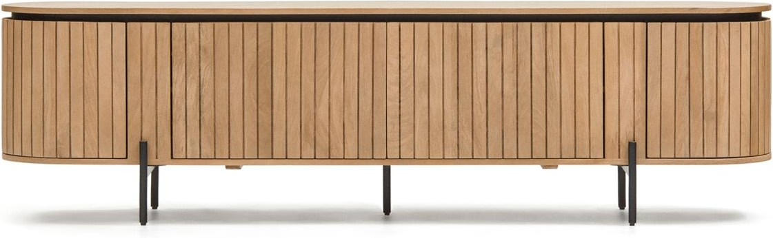 -bord Kave Home Licia   Massivt Mangotræ L200   D43     H55   Natur