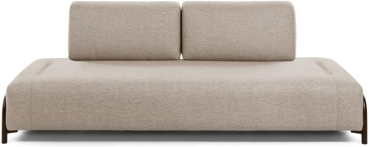 3-personers Sofa Kave Home Compo i Beige - Moderne Design