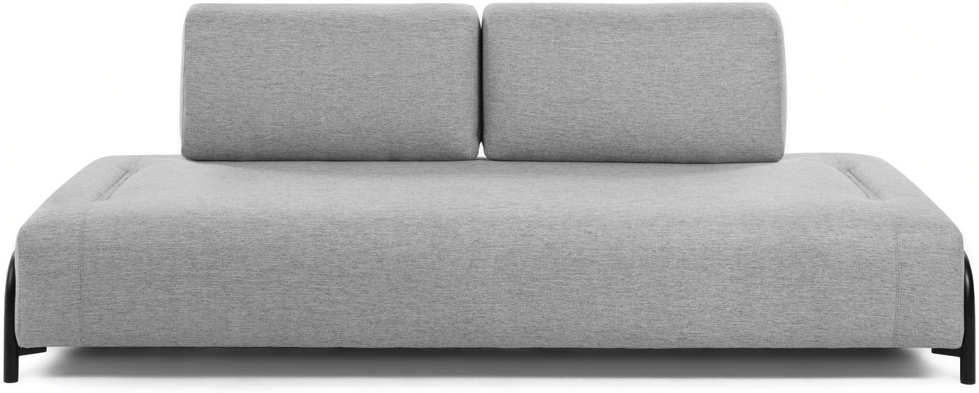 3-personers Sofa Kave Home Compo Nordic Grå - Uden Armlæn