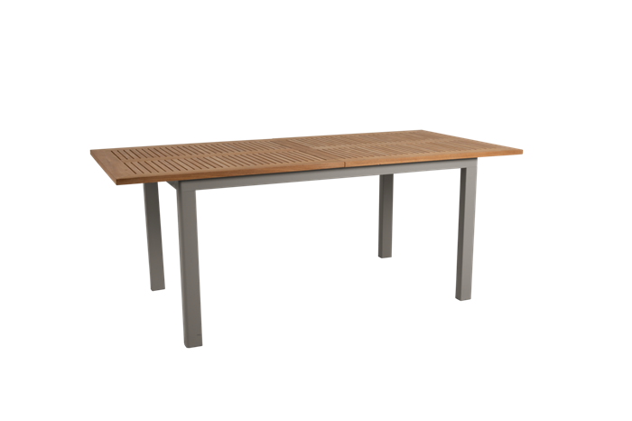 Lyon Teak Bord 194  252   Khaki Havebord Brafab Enggården Havemøbler