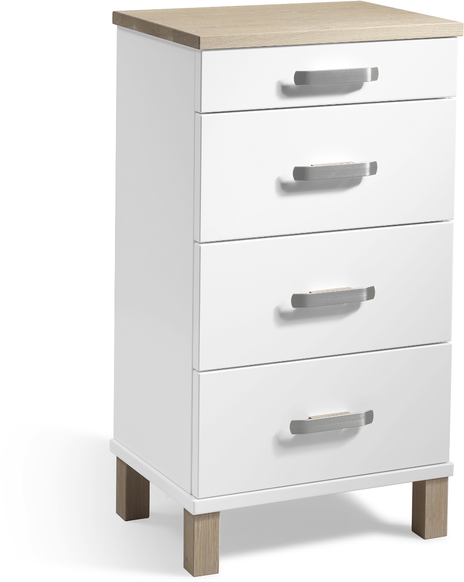 Kommode Oscarssons Möbel Nadja Hvid Hvidolieret     Skuffer 75x40x31