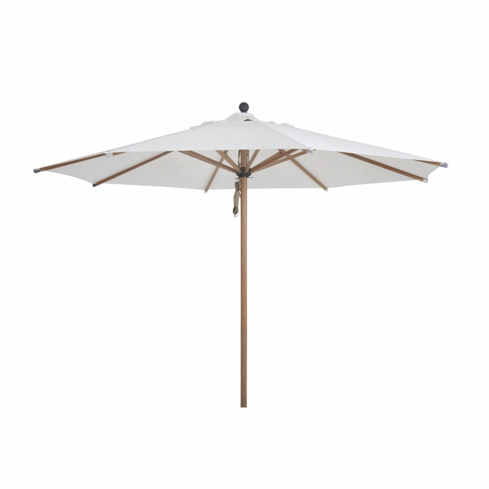 Paliano Parasol ø3m Hvid Udsolgt Diverse   Haveparasol Brafab Enggården Havemøbler