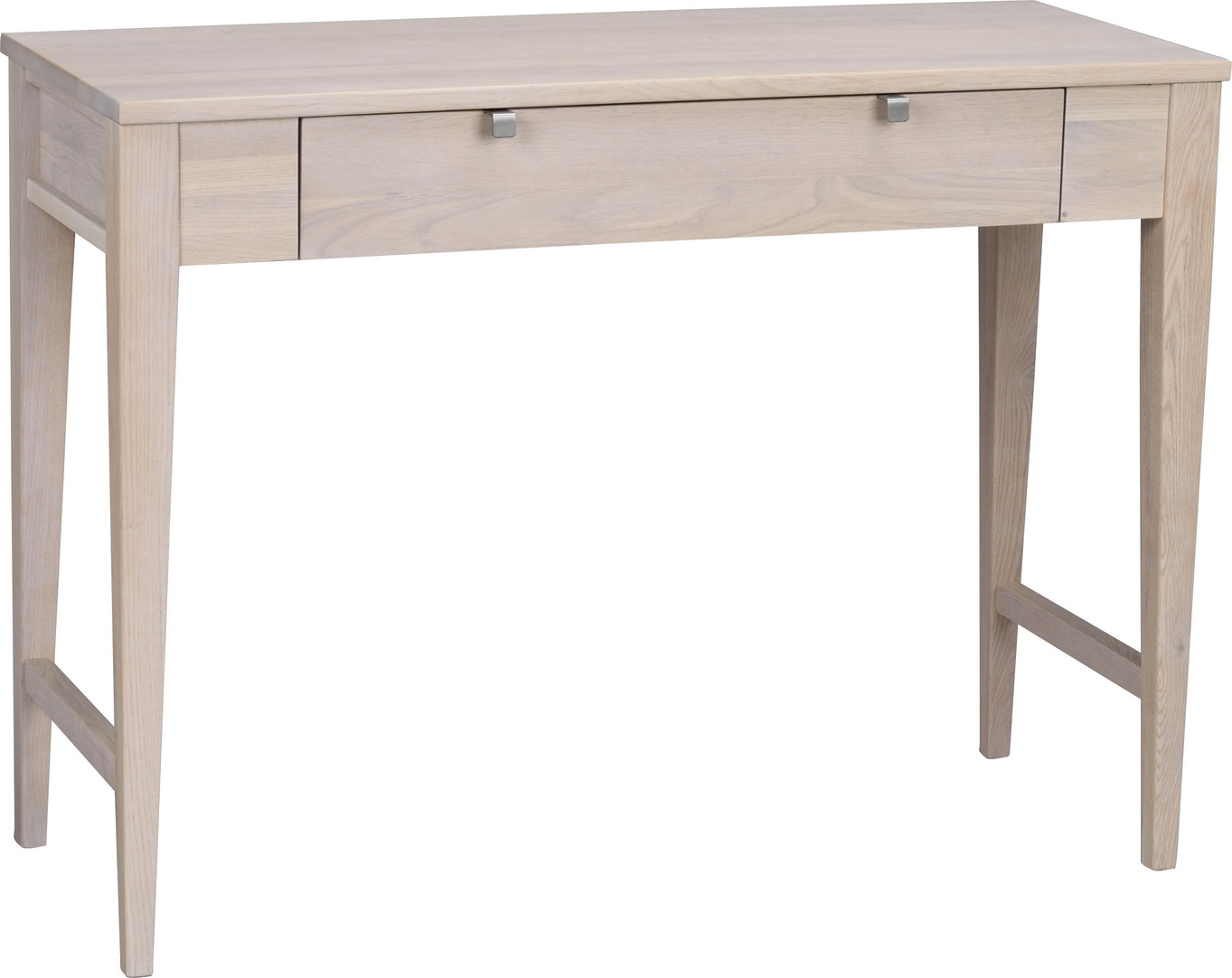 Konsolbord Rowico Confetti   Lakeret Hvidvasket   Med Metaldetaljer   Skuffe 100ã 40ã 74