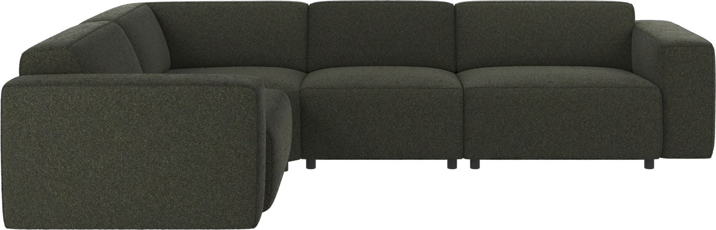 Hjørnesofa Rowico Willard Alice Stof Mørkegrøn 297ã 219   Modulopbygget