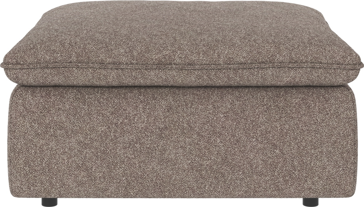 Puf Rowico Rawlins Mørk Beige 91x91x45     Fodskammel   Siddepuf   Bobby   Polyester