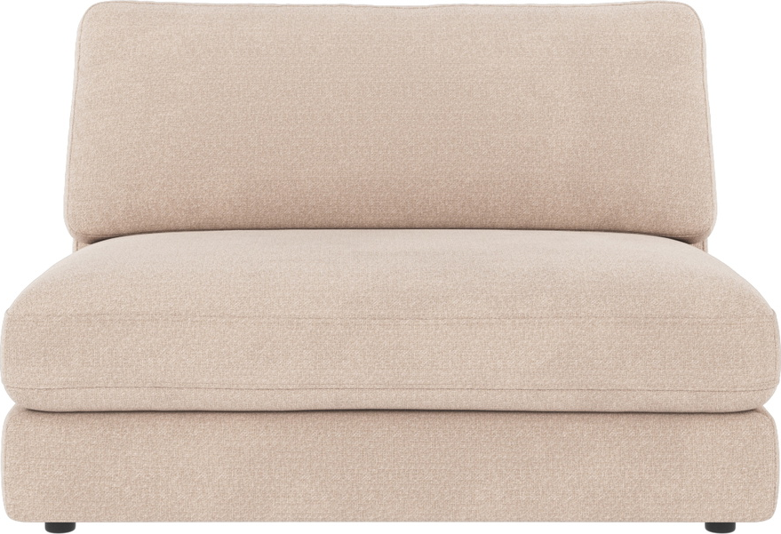 Midtermodul Sofa Rowico Duncan Rita Lys Beige 100  Polyester 78x112x103