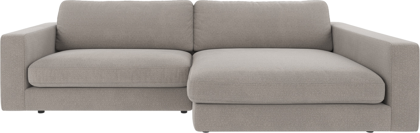 Chaiselongsofa Rowico Duncan Højrevendt Lysegrå Rita 167 78ã 258ã 150