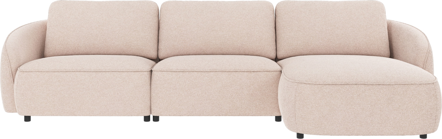 Chaiselongsofa Højrevendt Rowico Norris   Lysebeige Max-stof 319ã 162   Nordisk Design
