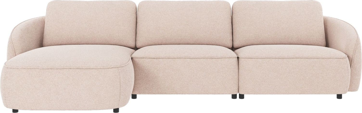 Chaiselongsofa Rowico Norris Venstrevendt Max Lysebeige Stof B319xd162