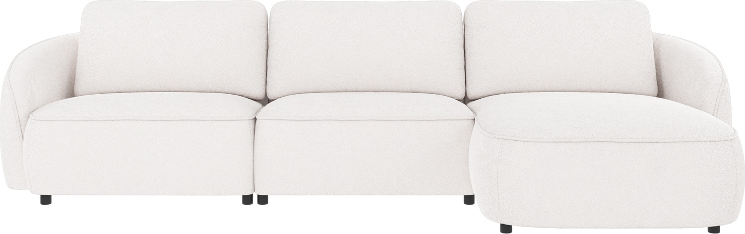 Chaiselongsofa Højrevendt Rowico Norris Bobby Hvid 319x162