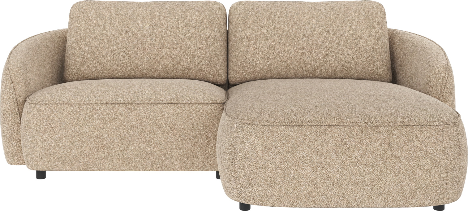 Chaiselongsofa Rowico Norris Højrevendt Beige Bobby Polyester 226ã 162   Loungesofa