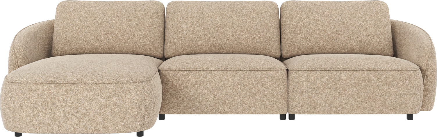 Chaiselongsofa Rowico Norris Venstrevendt Beige Bobby  -stof 319ã 162