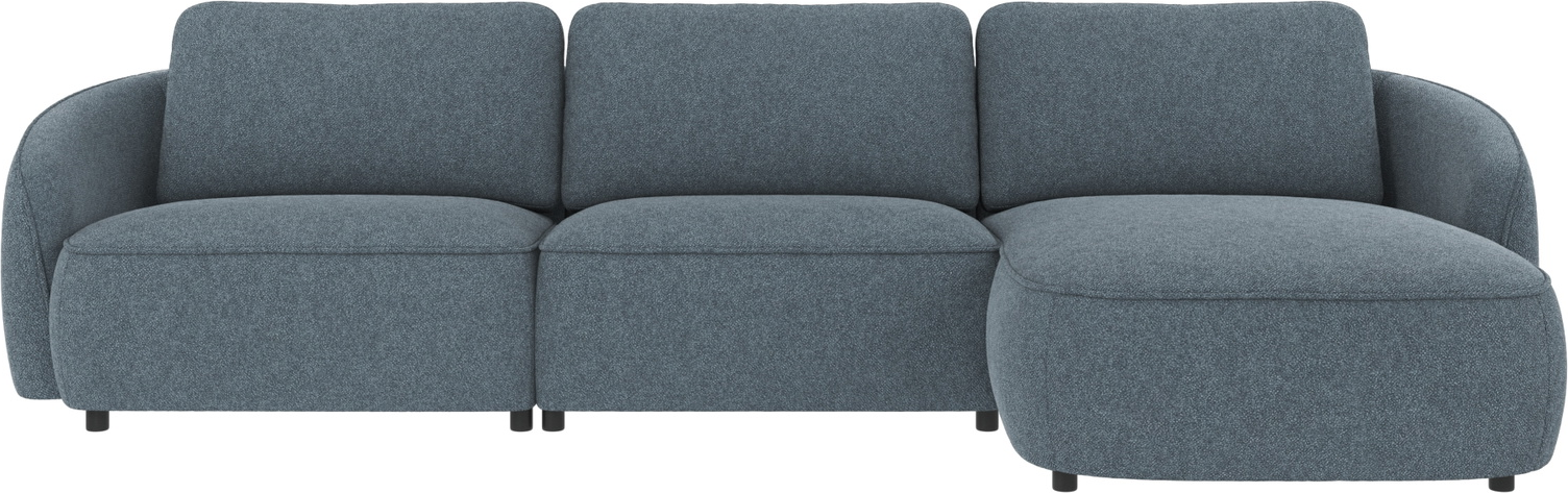 Chaiselongsofa Højrevendt Rowico Norris Bobby 15 Mellemblå 319   Skandinavisk Design