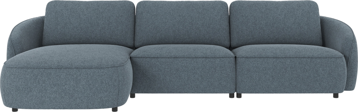 Chaiselongsofa Venstrevendt Rowico Norris   Mellemblå Bobby 15 Polyester 319ã 162