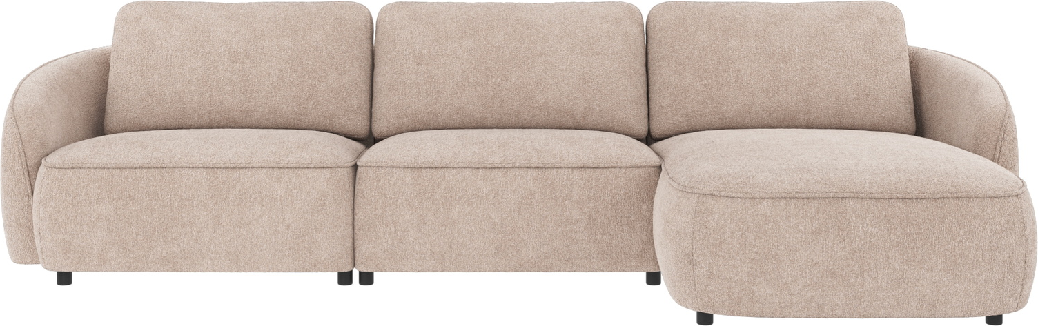 Chaiselongsofa Rowico Norris Højrevendt Lysebeige Stof Greg 319ã 162