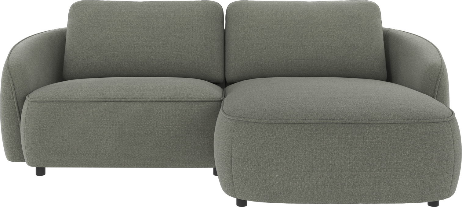 Chaiselongsofa Rowico Norris Højrevendt 226ã 162   Grøn Rita Polyester Fsc-mix