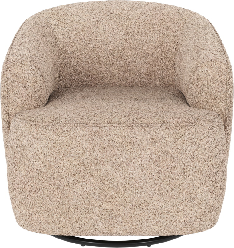 Loungestol Lænestol Rowico Dermot Drejbar   Gyngefunktion Lysebeige Anna   Polyester Fsc-mix Certificeret