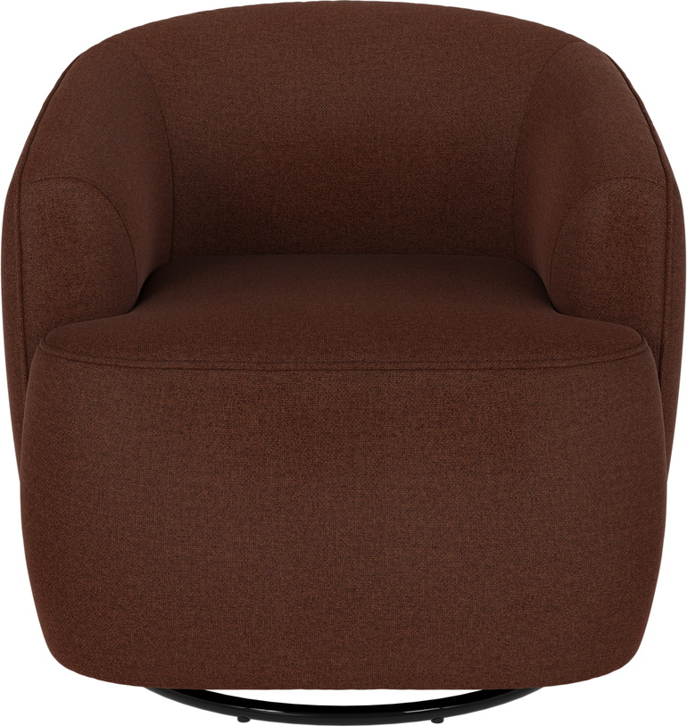 Loungestol Rowico Dermot  Dybrød Rita 96 Polyester  Drejelig Gyngestol  H78xb85xd90