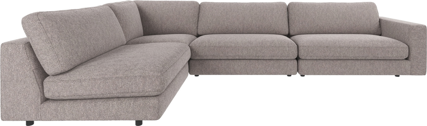 Hjørnesofa Rowico Duncan Modulopbygget  -form 345ã 216ã 78   Grå Alice 149 Polyester