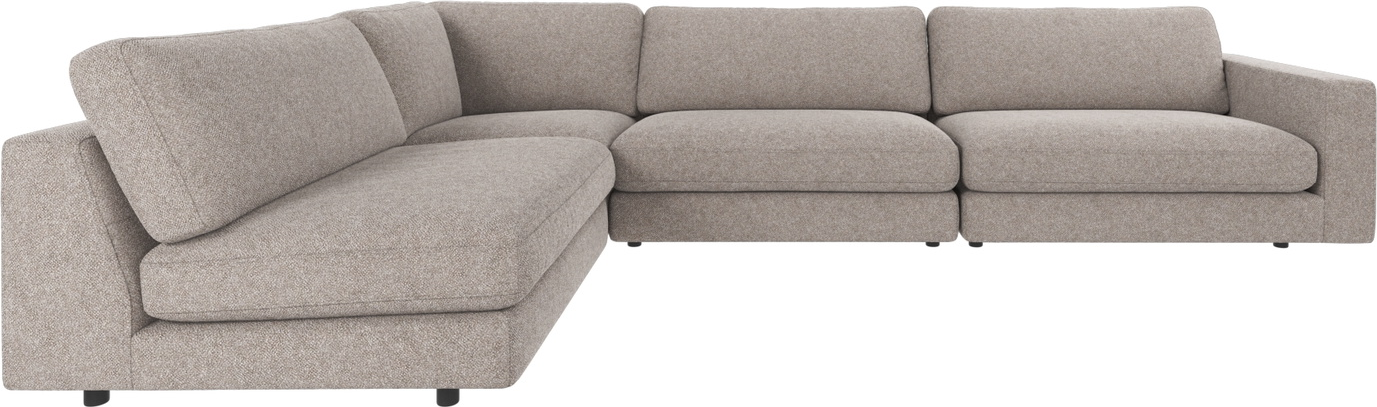 Hjørnesofa Rowico Duncan Gråt Stof Bobby   345x216   Modulær Med Fsc-mix Ramme