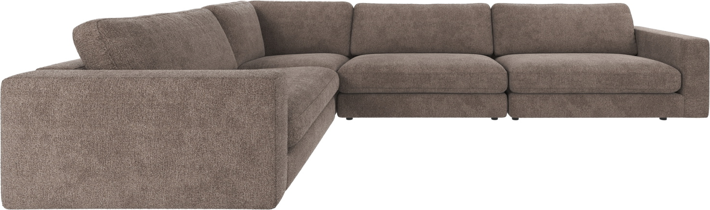 Hjørnesofa Rowico Duncan Modulsofa Greg   Mørk Beige Fsc-mix 345ã 233ã 78