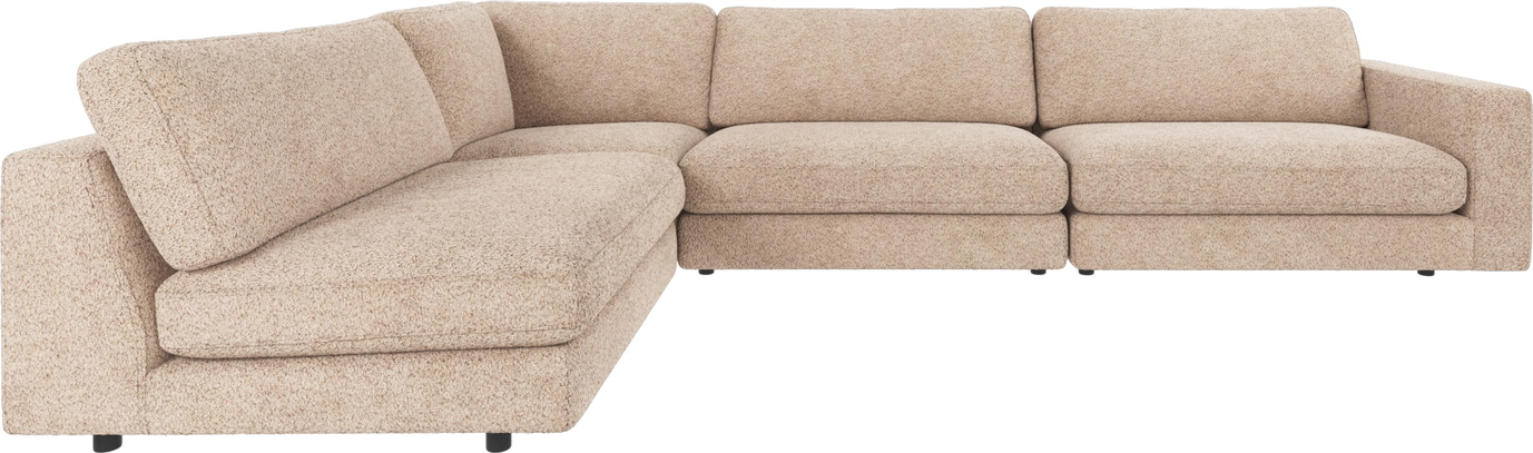 Hjørnesofa Rowico Duncan Modulsofa   Anna   Lys Beige Stof 345x216     Fscâ -mix Stel  High Resilience Koldskum  Martindale 100 000