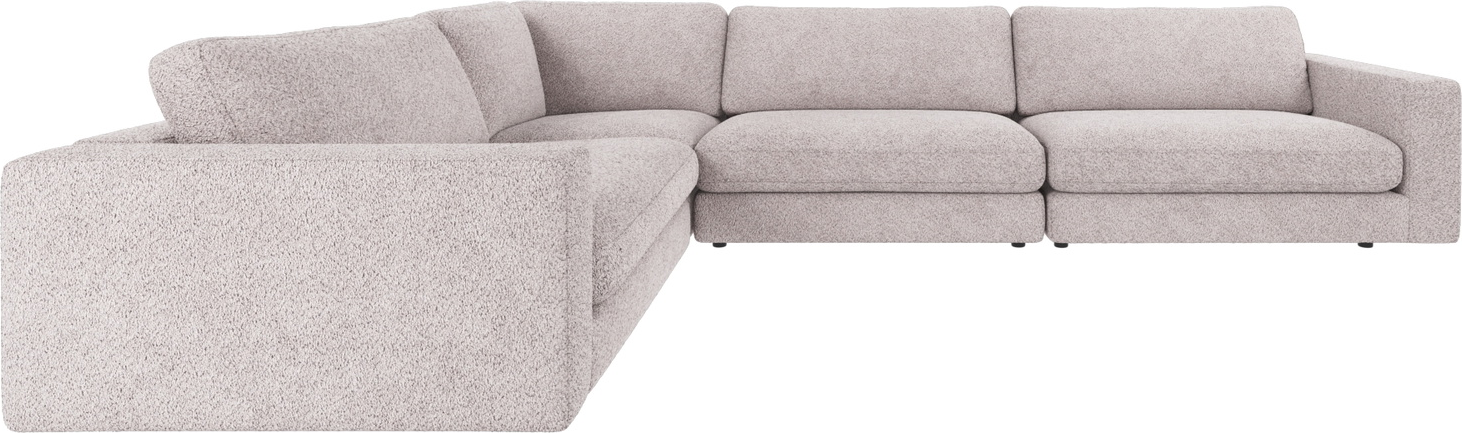 Hjørnesofa Modulsofa Rowico Duncan Lysegrå Anna 15 Polyester 345ã 233