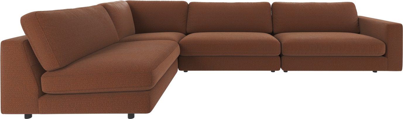 Hjørnesofa Rowico Duncan Rita 96 Rød 345ã 216