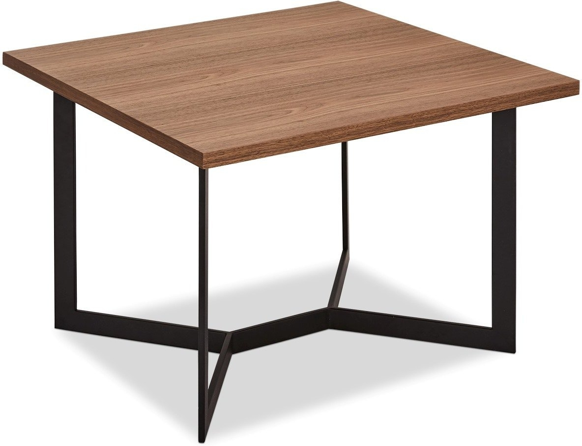 Elegant Hjørnebord Wansford i Valnøddetræ - Dansk Design