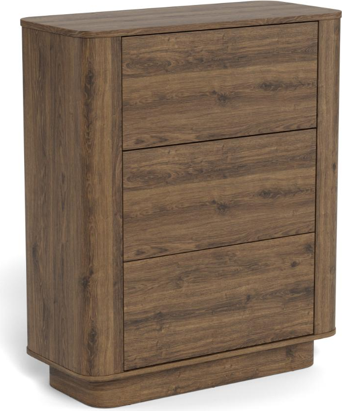 Kommode Signature Arloft  Røgefarvet      Skuffer  Skub For   åbne  H107ã B90ã D40
