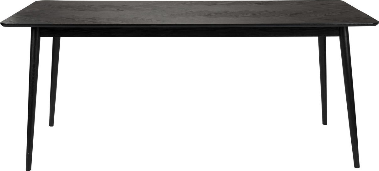 Moderne Fabio Spisebord i Sort Egetræsfiner 180x90 cm