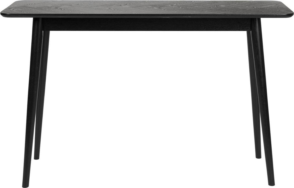 Konsolbord Studio White Fabio Antracit Egetræ Finér L120xd40xh75