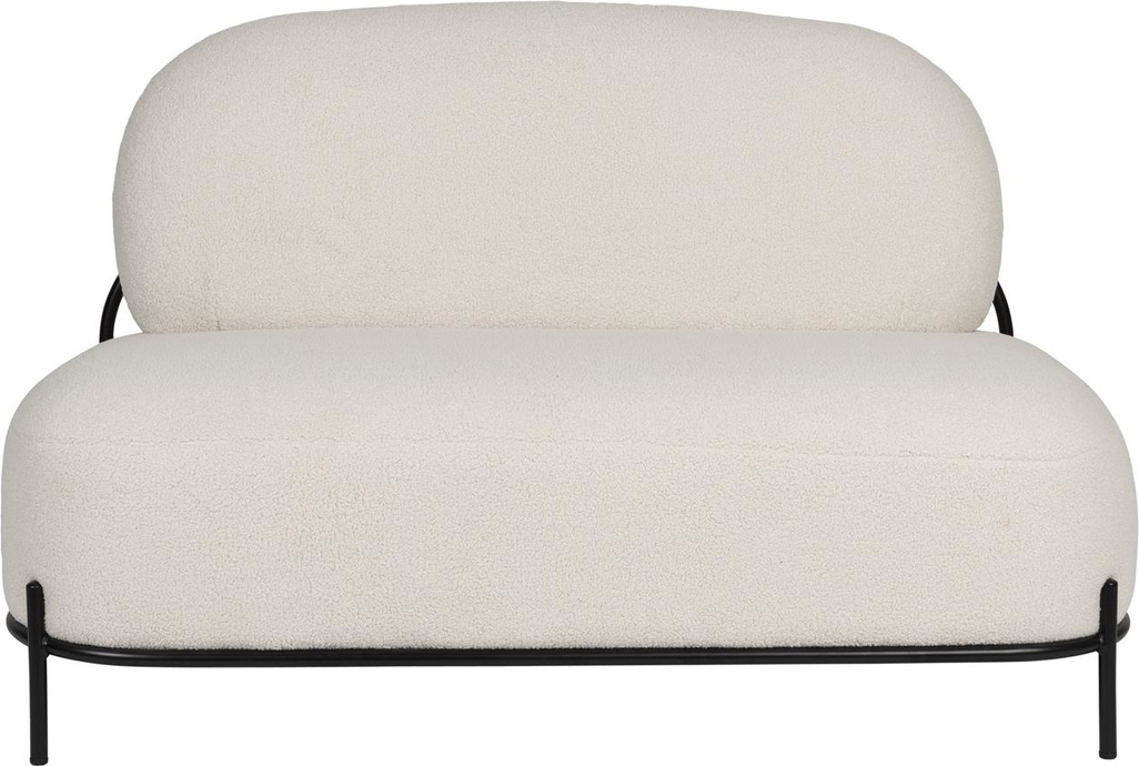 Kompakt Loungesofa Polly i Lysgrå – Stilfuld Elegance