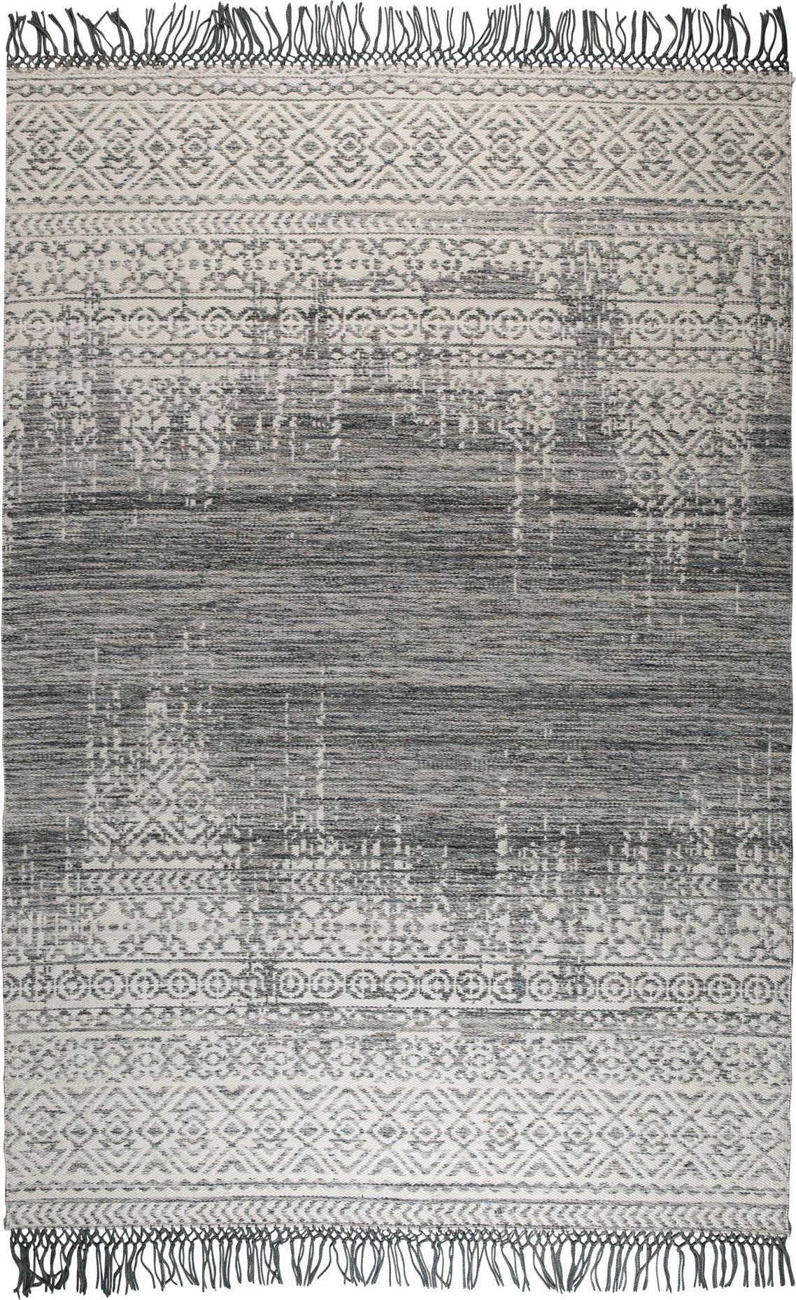 Gulvtæppe Studio White Liv 200x300   Sølv 70  Uld 30  Polyester