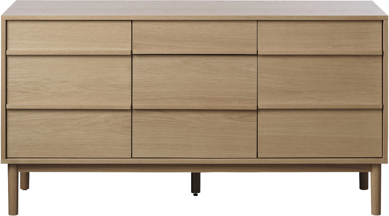 Elegant Skænk i Egetræ fra Nordique Design - Bæredygtig Opbevaring