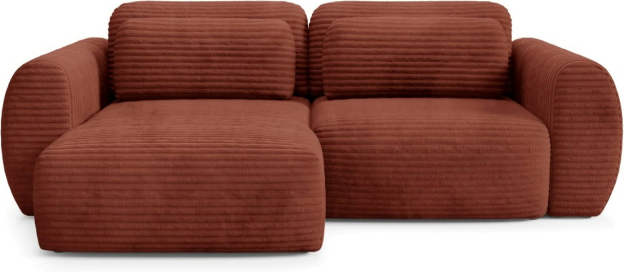 Hjørnesofa Maison Vellé Veyra Loungesofa Med Sovefunktion   Opbevaring  Ambience 09 Stof  Vendbar