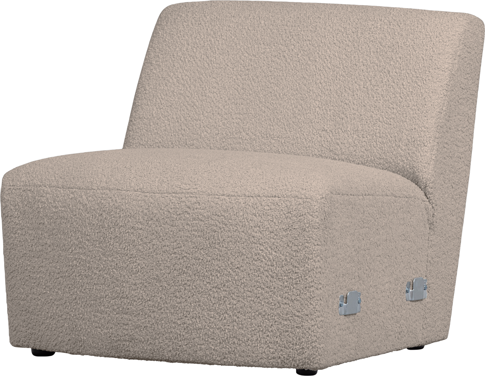 Byg-selv Modulsofa Woood Coco Enkeltmodul i Sand 70x72x73
