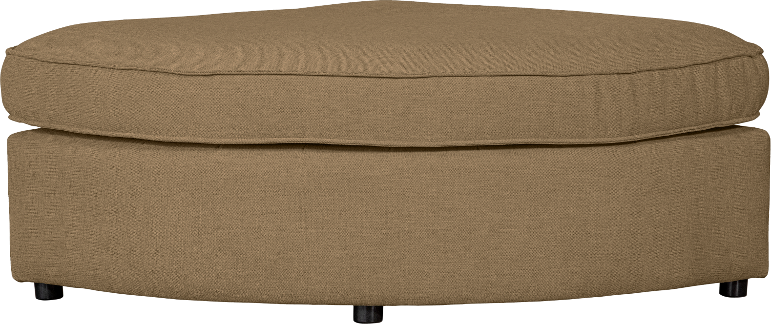 Modulær Sofa Woood Freek Lysebrun Polyester H49xb94xl94