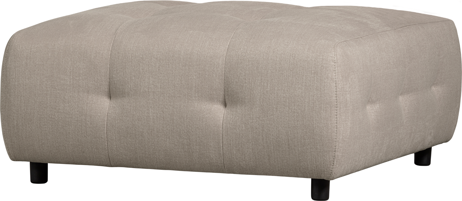 Moderne Lysegrå Sofa Skammel fra Woood - Eksklusiv Stil