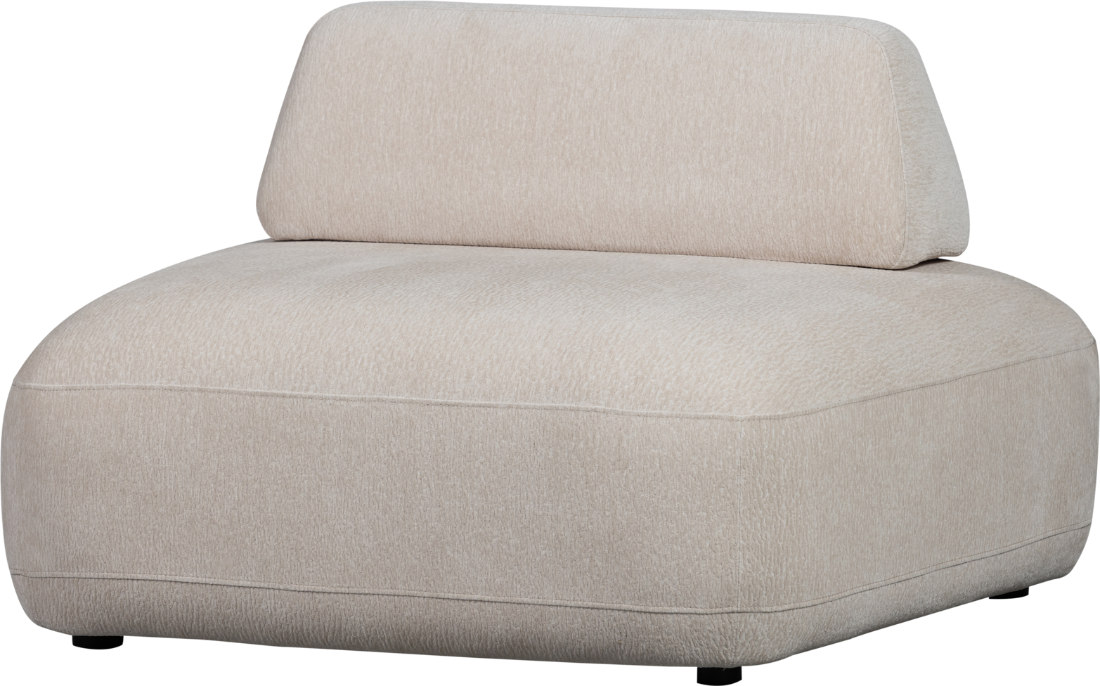 Lænestol Woood Sterck Modulopbygget Hvilestol Sand Polyester H70   B100   D116