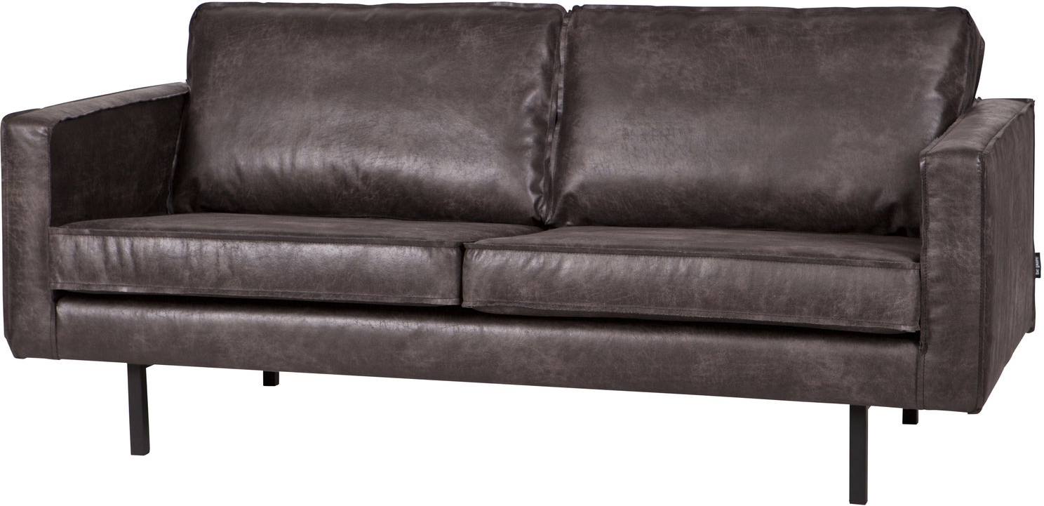 -personers Sofa Woood Rodeo  Sort Ecoleather 190