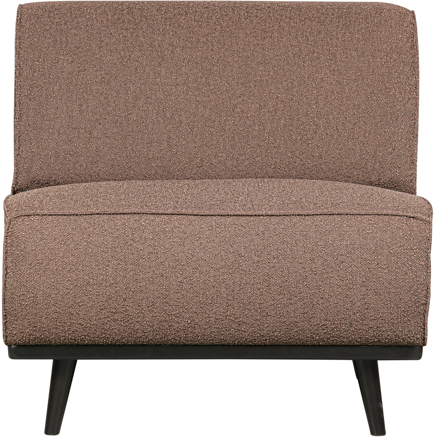 -personers Modulsofa Woood Statement Bouclé Nougat H77ã B79ã D93