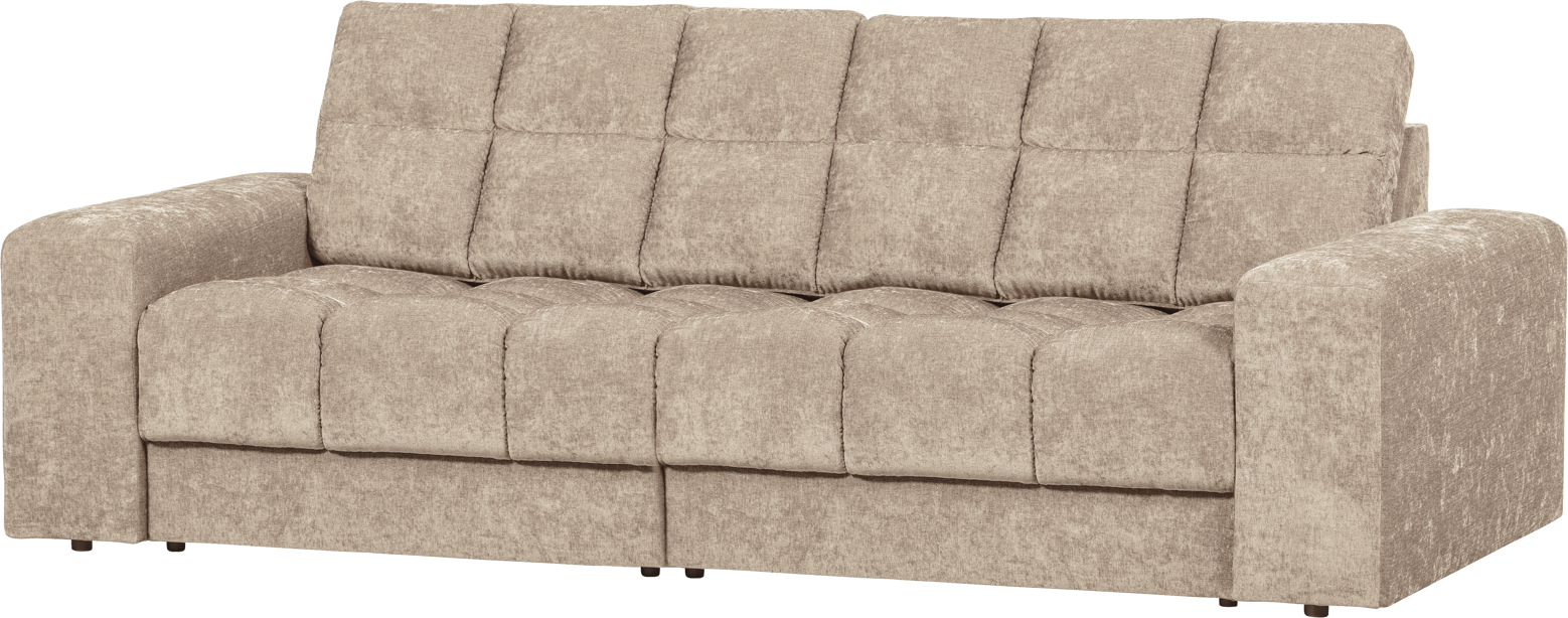 Elegant 2-personers sofa fra Woood - Second Date Nougat
