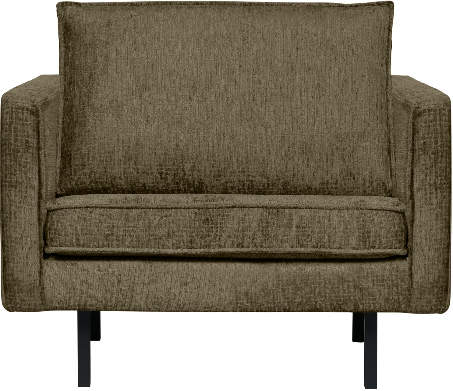 Lænestol Woood Rodeo Bonsai Grøn Ferra-velour H85ã B105ã D86