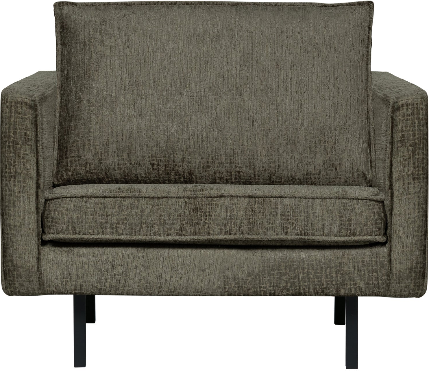 Lænestol Woood Rodeo Lounge-lænestol Frostblå Velour  Rummelig H85xb105xd86