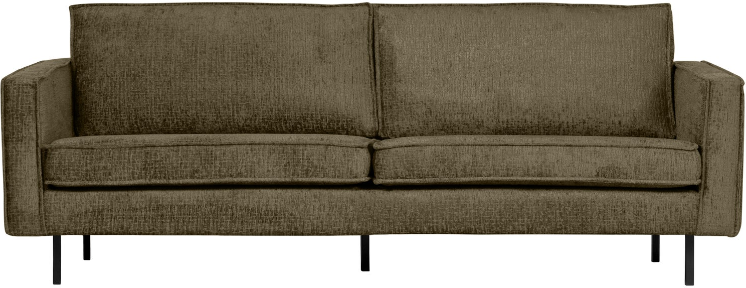 -personers Sofa Woood Rodeo Strukturvelour Bonsaigrøn 190