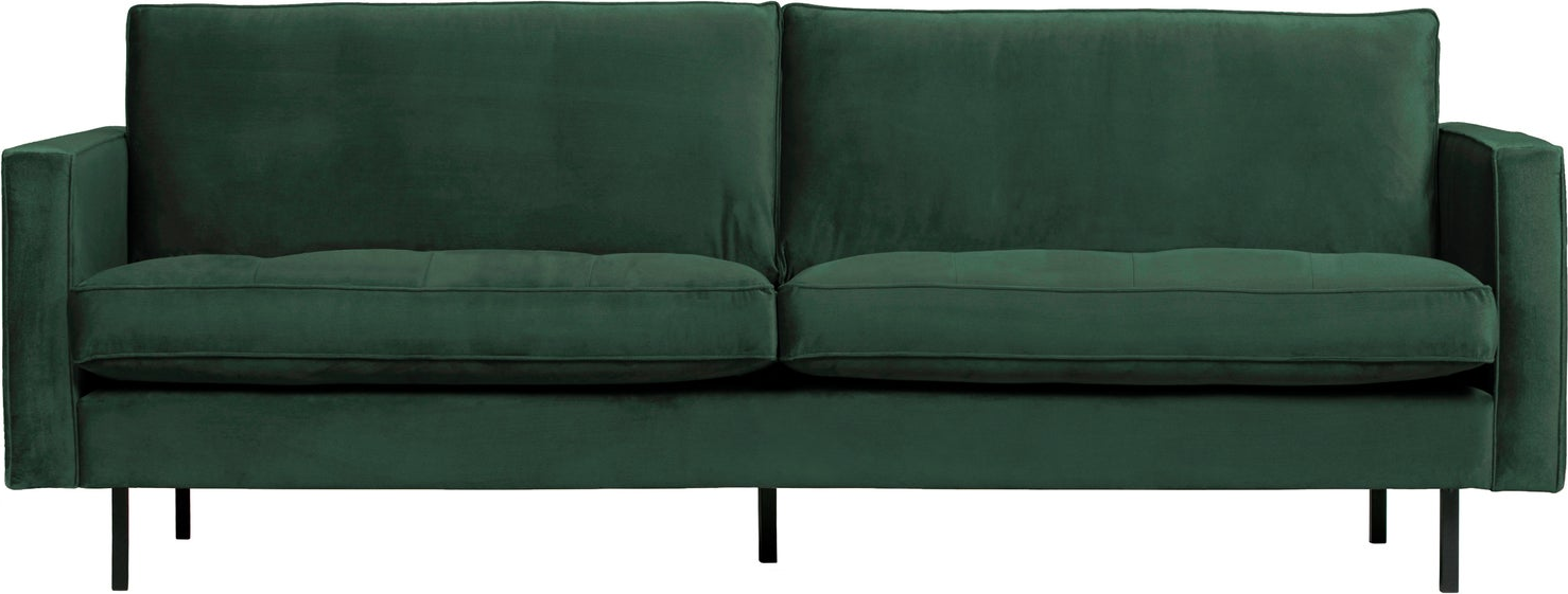 -personers Sofa Woood Rodeo Classic   Jarra Velour Skovgrøn  Metalben B230