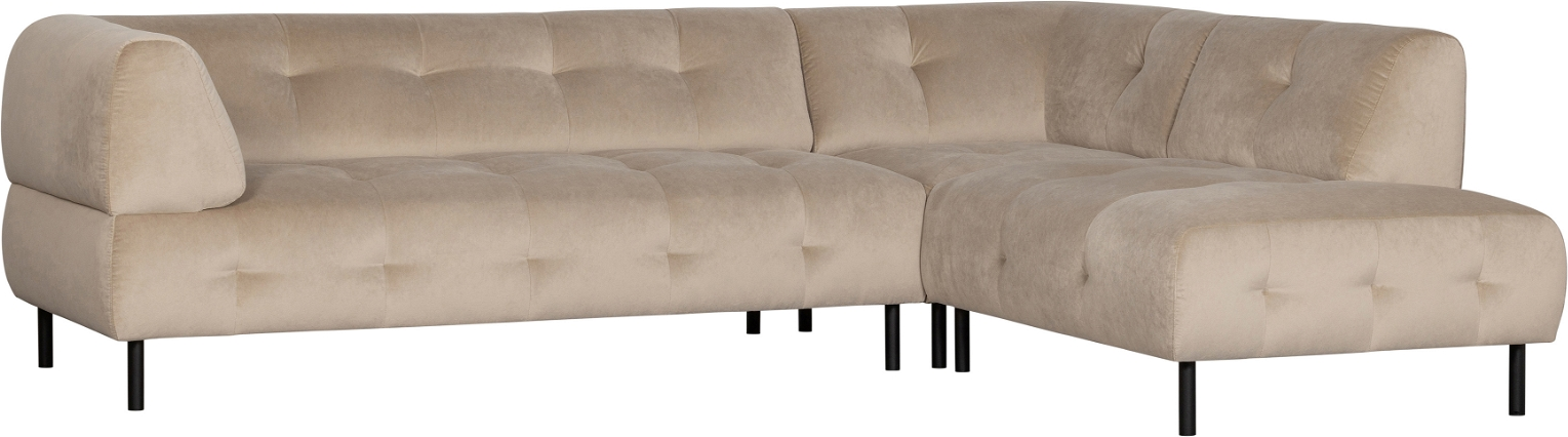 Elegant Lysebrun Hjørnesofa fra WOOOD – Dansk Design