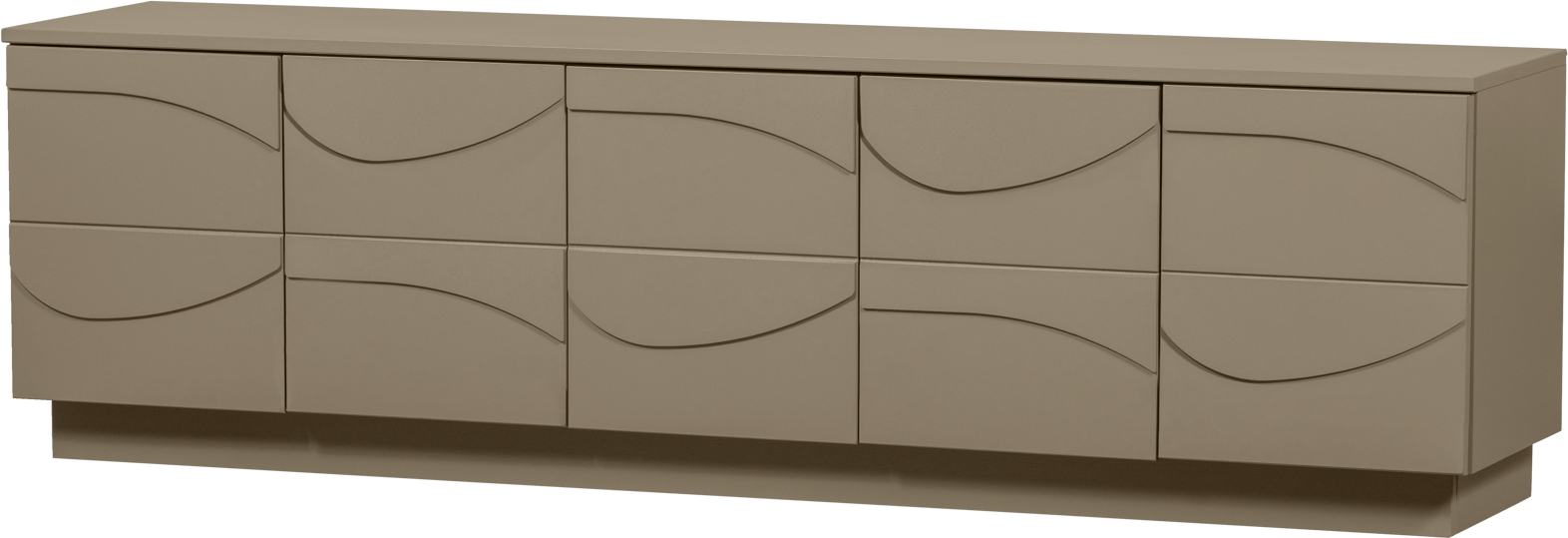 -bord Woood Teo Mudder Fsc-certificeret Fyrretræ 180x40x52   Moderne  -møbel